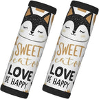 Funny Animals Series Pattern Luggage Handle Wraps 2 Pack for Suitcase, Handle Covers Suitcase Luggage Handle Wrap Luggage Tag Wraps Travel Accessories