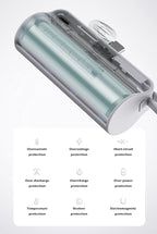 Mini power bank 5500mAh Portable Power Bank,Dual USB-C Ports Cell Phone Power Charger, LCD LED Display Battery Compatible with iPhone17/16/15 plus/15 pro/15 pro Max/Android Phone/Samsung/Moto/LG etc…