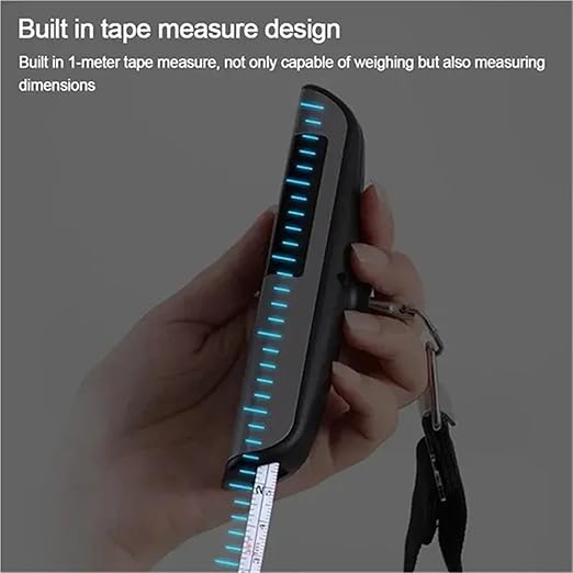 Luggage Weight Scale, Portable LCD Digital Luggage Scale Hanging Scale Travel Weighs Scale with Tape Measure Home Multifunctional Electronic Scale,for Travel