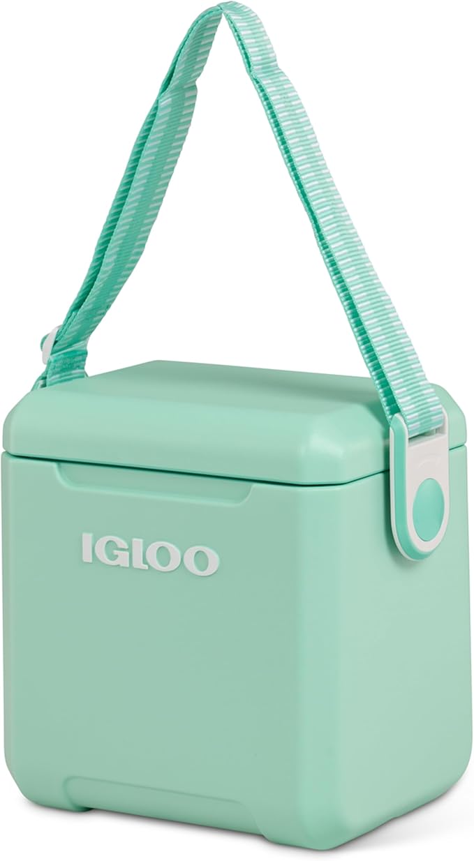 Igloo Tag Along Too Coolers | Insulated Hard Shell Picnic Style Cooler | Rolling Ice Chest