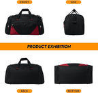 Mens Gym Bag, 55L Large Sports Duffle Bags, Workout Bags Lightweight