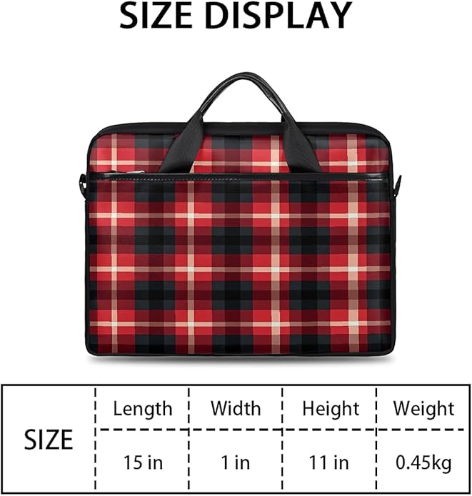 Laptop Shoulder Bag for Women Men, Waterproof Computer Case Messenger Bag Briefcase for Business Office Travel