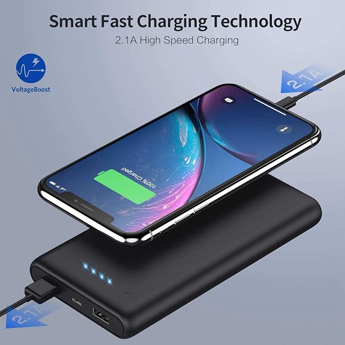 Portable Charger Power Bank 26800mah,Ultra-High Capacity Safer External Cell Phone Battery Pack,2 USB Output High Speed Charging Power bank Compatible with iPhone 17/16/15/14/13 Galaxy Android LG etc