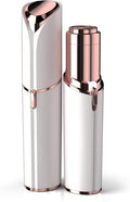 Facial Hair Remover for Women - as Seen on TV Painless Face Shaver - Electric Hair Removal Device for Face Lips Peach Fuzz with Light (White)