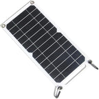 Portable 10W Solar Charger Flexible Solar Panel Power Charging Panel USB Interface for Mobile Phone Battery Recharge Power Systems