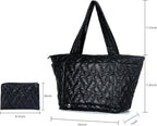 BUG Lightweight Women Laptop Tote Bag for Work, Casual Handbag for Travel Beach College Teacher
