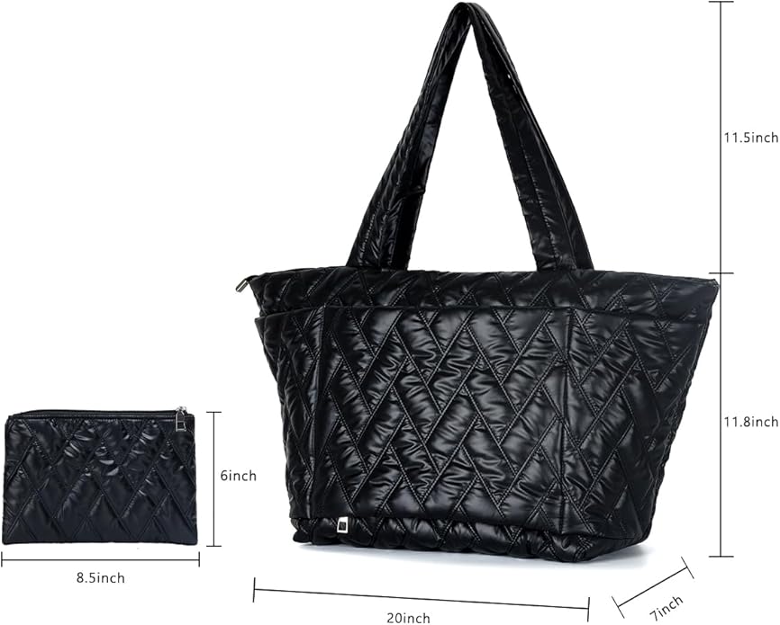 BUG Lightweight Women Laptop Tote Bag for Work, Casual Handbag for Travel Beach College Teacher