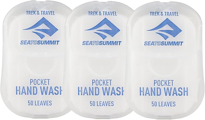 Sea to Summit Trek and Travel Pocket Hand Wash, 3-Pack