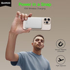 Ouotoo New for Magsafe Portable Charger,5000mAh Power Bank with Type-C 20W PD Fast Charging Travel, Lightweight and Slim, LED Display for Magsafe Battery Pack for iPhone 17/16/15/14/13/12 All Series