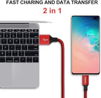 etguuds Long USB C Cable 10ft, 1-Pack, Braided USB A to USB C Charger Cable, Type C Charger Cord Fast Charging for iPhone 16 15 Series, Samsung Galaxy S25 S24 S23, Pixel, Switch and More