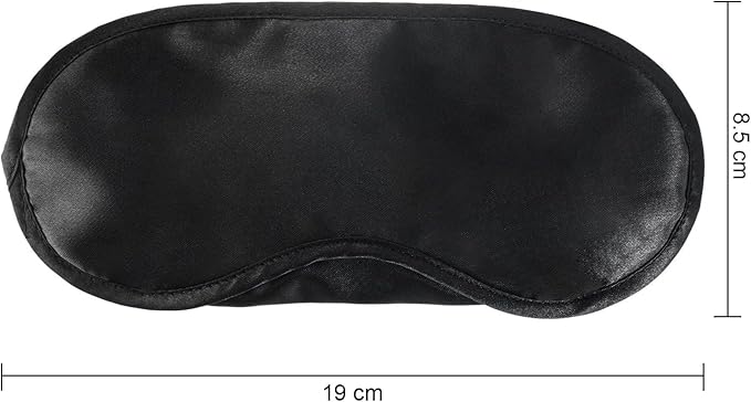 Mudder Blindfold Eye Mask Shade Cover for Sleeping with Nose Pad, 10 Pack