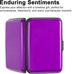 Credit Card Holder Small RFID Blocking Wallet Business Metal Slim Mini Aluminum Hard Case for Women Men