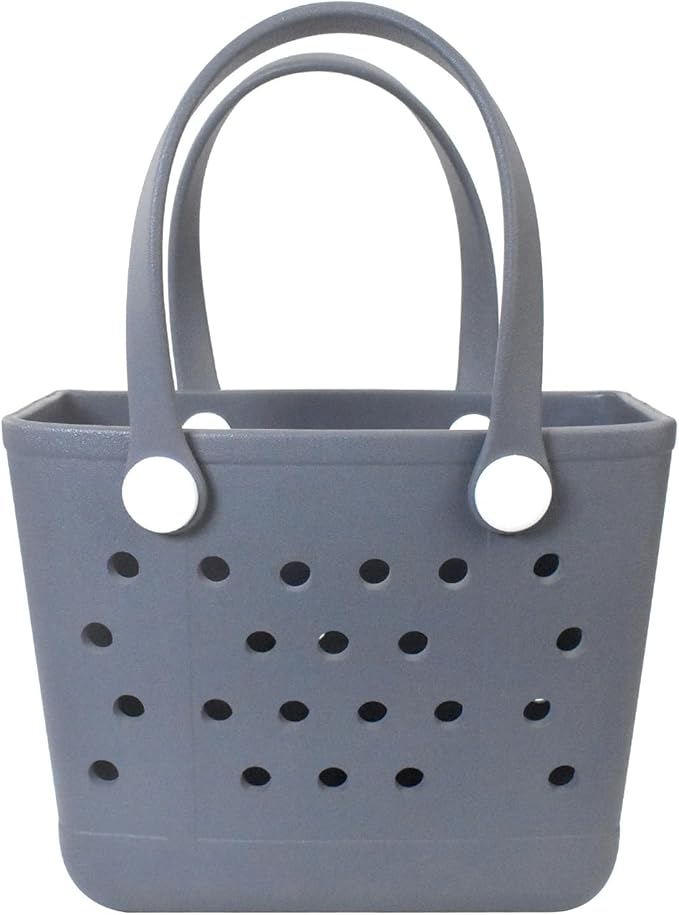 Lightweight Extra large Rubber Beach Bag Small mini Tote Bag for Gym Waterproof medium Open Handbag for Pool Sports