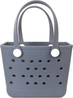 Lightweight Extra large Rubber Beach Bag Small mini Tote Bag for Gym Waterproof medium Open Handbag for Pool Sports
