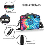 Laptop Shoulder Bag for Women Men, Waterproof Computer Case Messenger Bag Briefcase for Business Office Travel