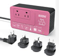 1600W 220V to 110V Converter for European International Travel, Universal Power Plug Adapter Voltage Converter US to Europe, Plug & Play, No Limitations - Power Any American Appliances Overseas