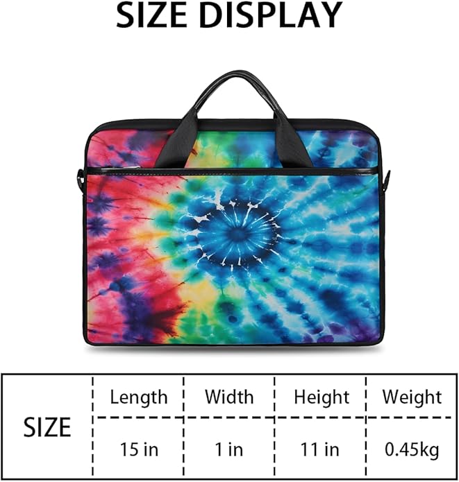 Laptop Shoulder Bag for Women Men, Waterproof Computer Case Messenger Bag Briefcase for Business Office Travel