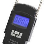 Luggage Weight Scale Fish Weighing Scales Digital Handheld Suitcase Weigher for W/Hook 110lb / 50kg Kg/IB / / oz for H Digital Fish Scale