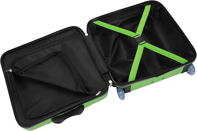 Bioworld Minecraft Creeper 15" Molded Hardside Adult Carry-On Luggage