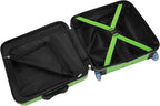 Bioworld Minecraft Creeper 15" Molded Hardside Adult Carry-On Luggage