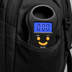 SmileScale Oversized Digital Luggage Scale – Large Backlit Display, 110lb/50kg Capacity – Heavy-Duty Travel Baggage Weight Checker with Big Grip for Suitcases, Parcels, and More