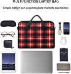 Laptop Shoulder Bag for Women Men, Waterproof Computer Case Messenger Bag Briefcase for Business Office Travel