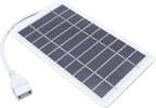 Solar Panel Power Bank, Monocrystalline Silicon 2 USB Outputs High Efficiency Portable Phone Charger, with Compact Size for Camping Hiking Travel