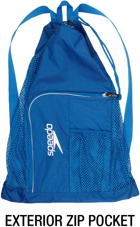 Speedo Unisex-Adult Drawstring Deluxe Ventilator Mesh Equipment Bag