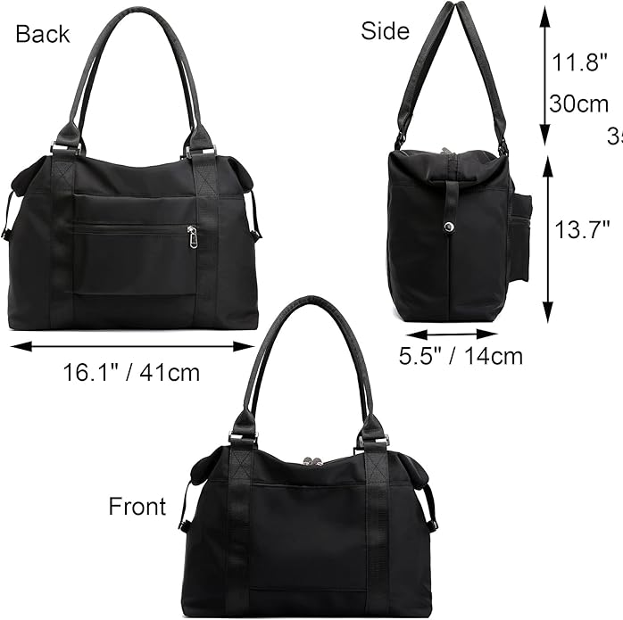Women Tote Bag Travel Duffel Bag Carry On Luggage Bag Sports Gym Bag