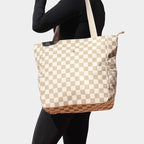 Original Floral Water Resistant Large Tote Bag Shoulder Bag for Gym Beach Travel Daily Bags Upgraded