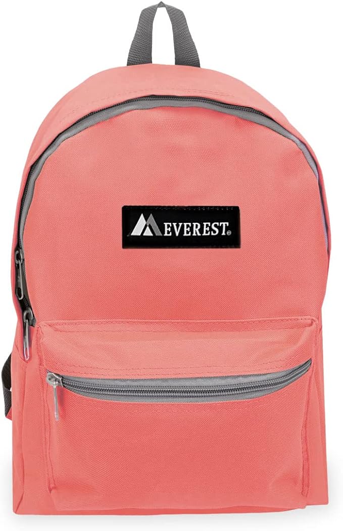 Everest 1045K Basic Backpack, 15", Coral