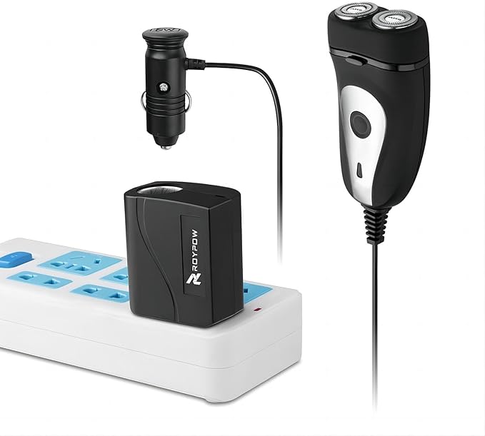 RoyPow AC to DC Converter Power Supply Transformer 2A/24W AC/DC Adapter 110V/120V to 12V Car Cigarette Lighter Socket, 110V/120V to 12V Converter, Not for Pump, Inflator