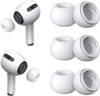[3 Pairs] Replacement Ear Tips for Airpods Pro and Airpods Pro 2nd Generation with Noise Reduction Hole, Silicone Ear Tips for Airpods Pro with Portable Storage Box and Fit in The Charging Case(Small)