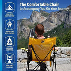 Kijaro Dual Lock Portable Camping Chairs - Enjoy the Outdoors with a Versatile Folding Chair, Sports Chair, Outdoor Chair & Lawn Chair - Dual Lock Feature Locks Position – Kawachi Purple