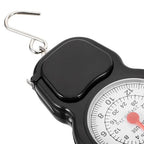 Artibetter Mechanical Hanging Luggage Scale 20kg with Measuring Tape Portable Travel Weight Scale Handheld Spring Balance for Luggage and Shipping Weighing