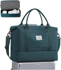 Travel Duffel Bag, Sports Tote Gym Bag, Shoulder Weekender Overnight Bag for Women