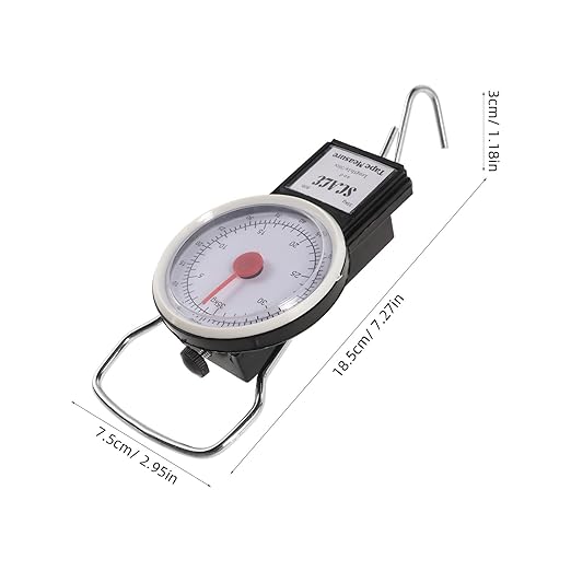 Portable Luggage Scale Handheld Weight Scale with Hook 35kg Capacity for Travel and Suitcase Weighing