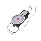 LALAFINA Portable Luggage Scale with Hanging Hook 35kg Weight Scale for Travel Suitcase Compact Weighing Device