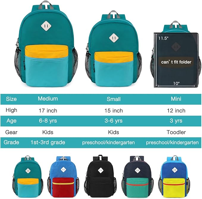 STEAMEDBUN Kids Backpack for Boys,Kindergarten Backpack for Toddler Boys Age 3-6