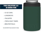 YETI Rambler 12 oz. Colster Can Insulator for Standard Size Cans, Northwoods Green