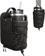 MAGBAG™ Magnetic Gym Bag for Men & Women – Strong Magnet Water Bottle Holder Sling with Phone Pocket, Water-Resistant Crossbody Tote for Gym, Travel & Workouts – Fits 20–40oz Bottles