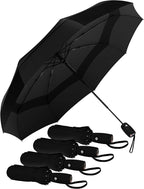 Repel Windproof Travel Umbrella - Compact & Withstands Winds up to 100MPH , Strongest Premium Auto Folding Umbrella for Rain and Sun - Durable, Light & Portable for Women & Men , Fits Backpack & Cars