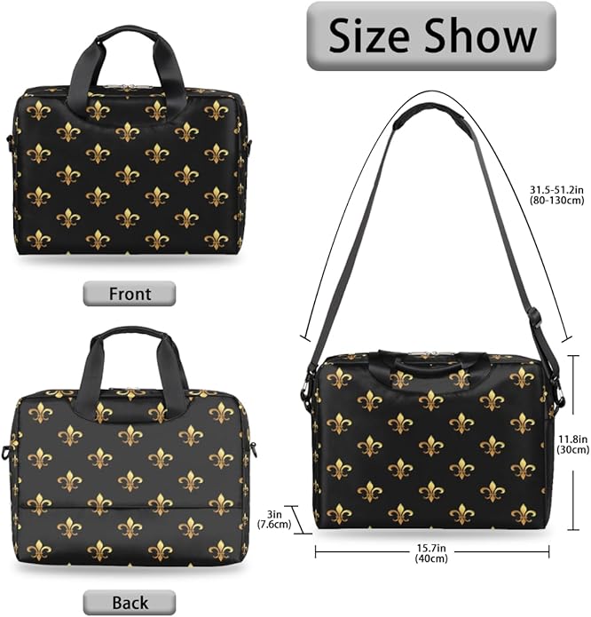 Cute Laptop Shoulder Bag for Women Men, Computer Laptop Bag Laptop Sleeve Case Laptop Satchel Briefcase Carrying Bag QA-1
