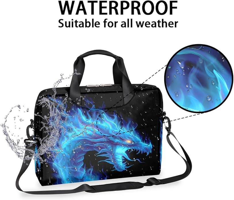 Cute Laptop Shoulder Bag for Women Men, Computer Laptop Bag Laptop Sleeve Case Laptop Satchel Briefcase Carrying Bag QA-1