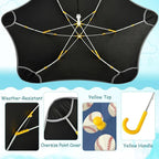 ALAZA Kids Umbrella Stick Umbrellas Cute Umbrella for Boys Girls Toddler UV/Sun Rain Windproof