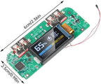 USB 22.5W Fast Charging Step-Down Converter Power Bank Module with PD QC FCP VOOC Protocols Type-C and Dual USB Ports TFT Display Multiple Safety Protection