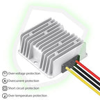 LeMotech DC 12v to 24v Converter 5A 120W Step Up Converter Voltage Reducer IP68 Waterproof Transformer for Golf Cart Truck Boat Vehicle