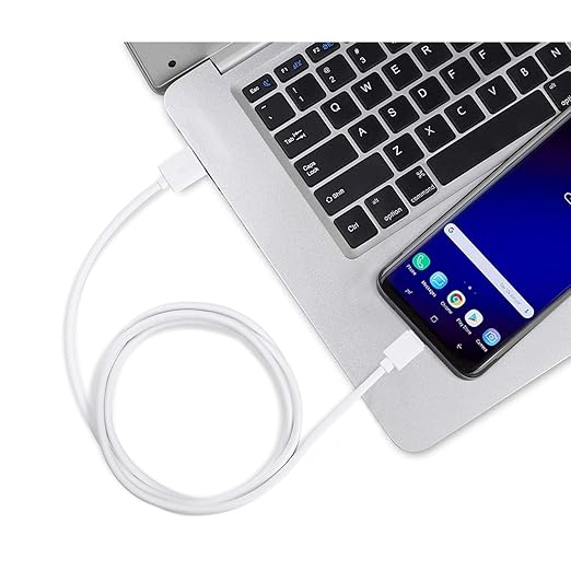 Smays Bulk USB C Cable 10-Pack, Type C Charging Cord White 3ft