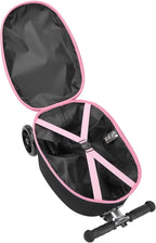 Bioworld Hello Kitty Kid's 2-in-1 18" Suitcase and Scooter Luggage