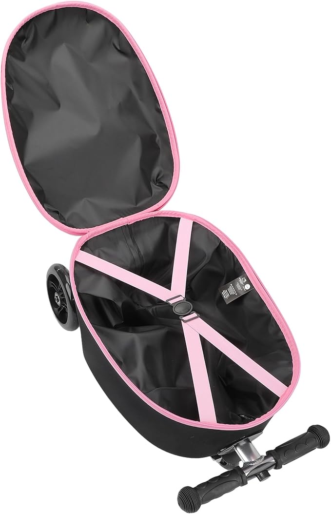 Bioworld Hello Kitty Kid's 2-in-1 18" Suitcase and Scooter Luggage